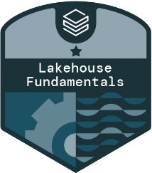 Databricks Lakehouse Fundamentals badge.