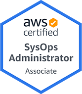 AWS Certified SysOps Administrator Associate.